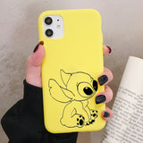 Cartoon stitch iPhone case