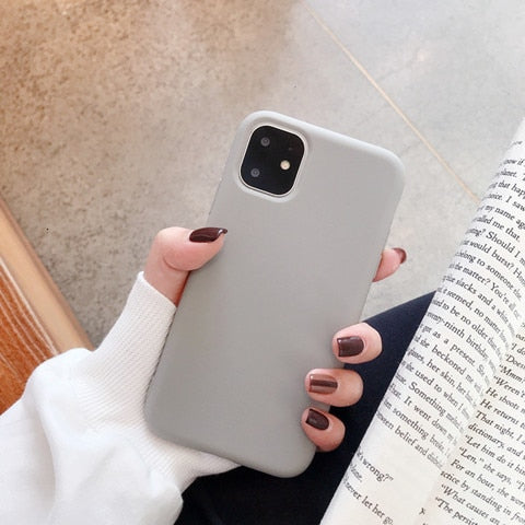 Cute matte Candy iPhone case