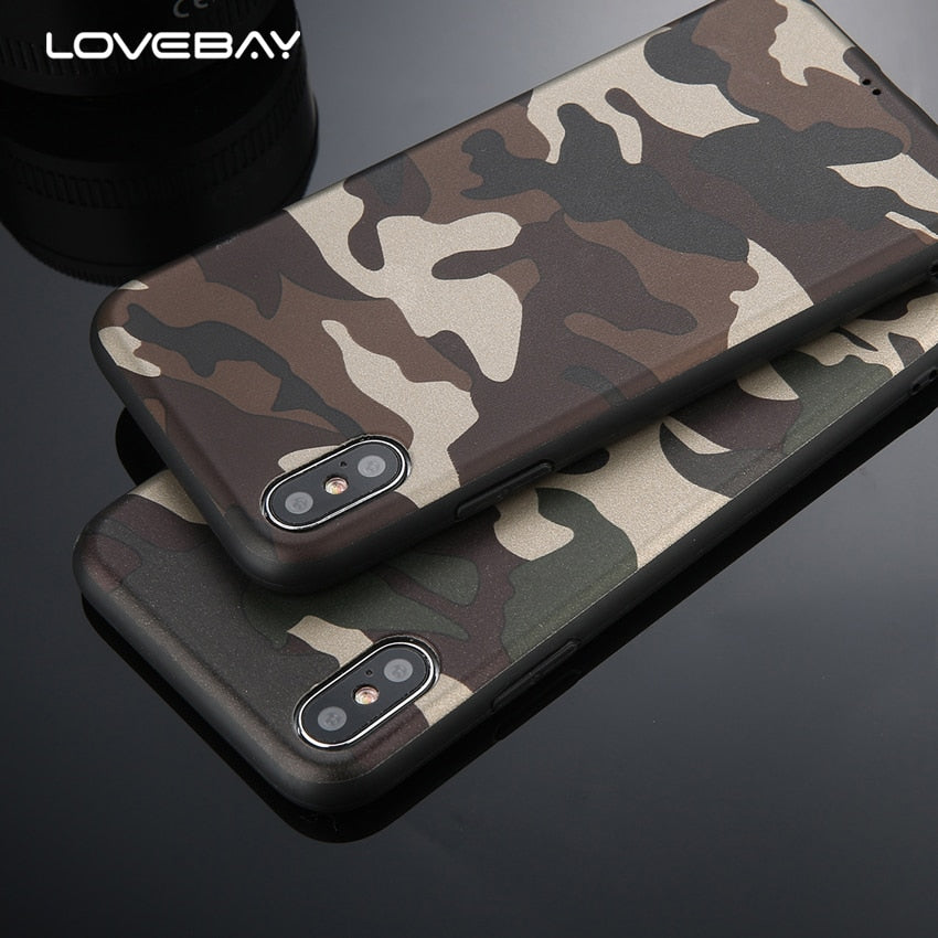 Army green iPhone case
