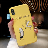 Cartoon Banana iPhone case