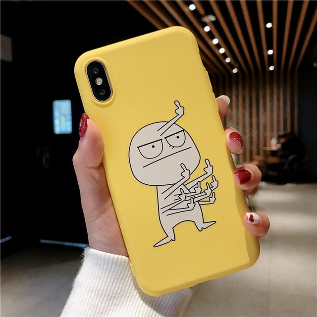 Cartoon Banana iPhone case