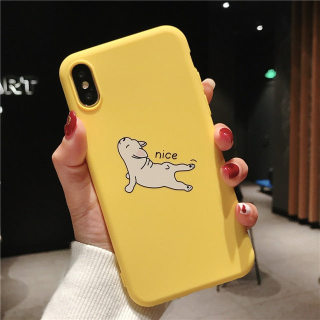 Cartoon Banana iPhone case