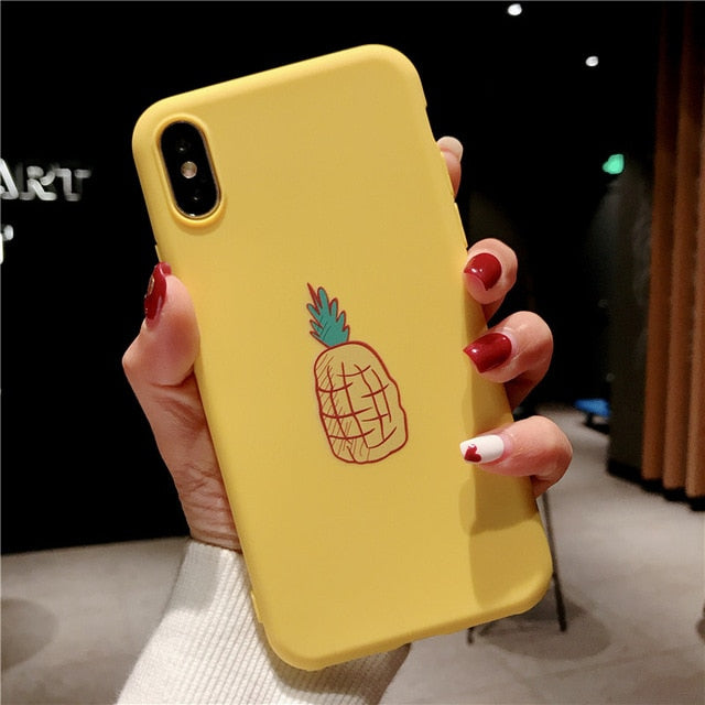 Cartoon Banana iPhone case