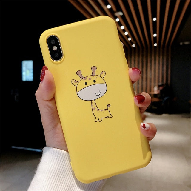 Cartoon Banana iPhone case