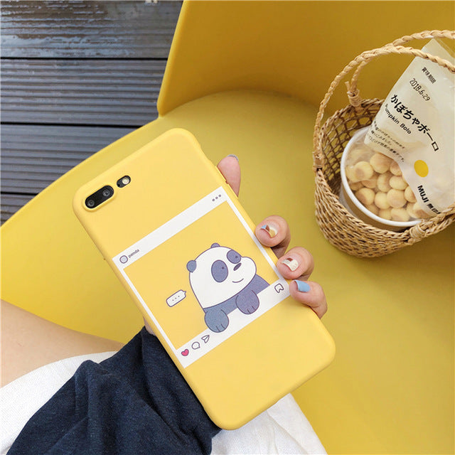 Panda cover iPhone case
