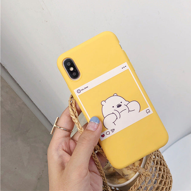 Panda cover iPhone case