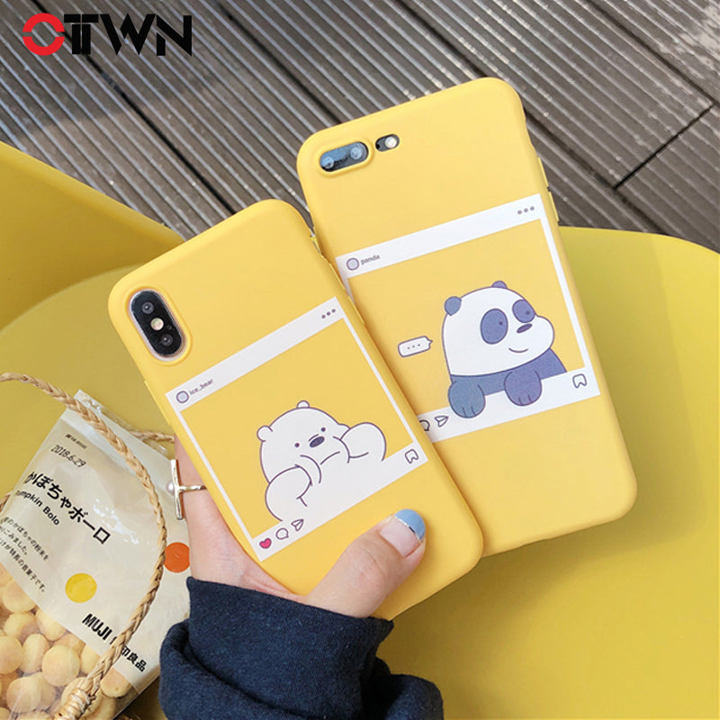 Panda cover iPhone case