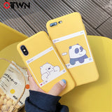Panda cover iPhone case