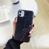 Marble patterned iPhone Case