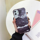 Marble patterned iPhone Case