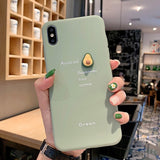 Avocado Silicone iPhone case