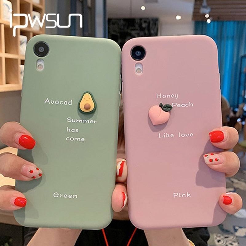 Avocado Silicone iPhone case